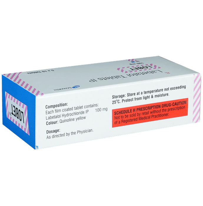 Lobet 100mg Tablet