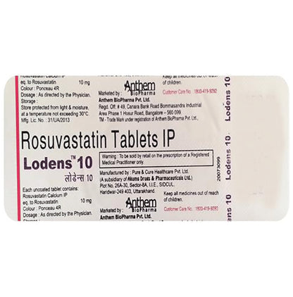 Lodens 10 Tablet