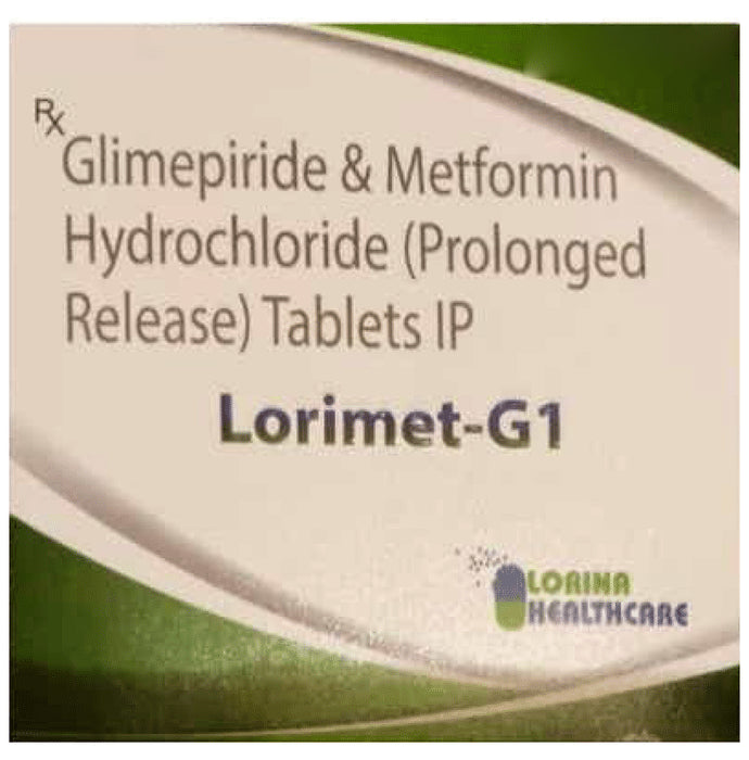 Lorimet-G 1 Tablet PR - Classic Derma