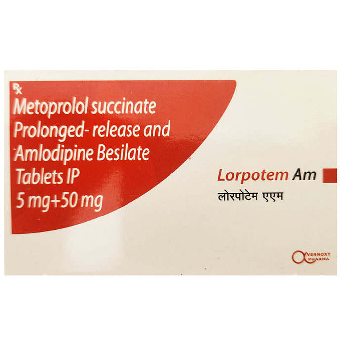 Lorpotem AM Tablet PR - Classic Derma