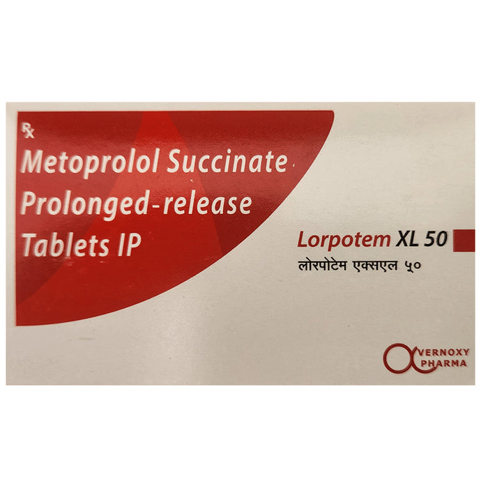 Lorpotem XL 50 Tablet PR - Classic Derma