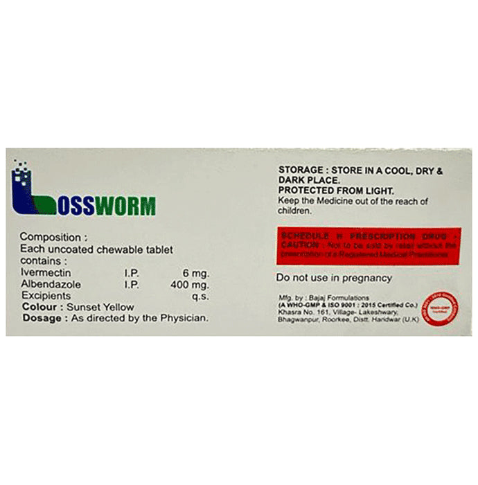 Lossworm Tablet