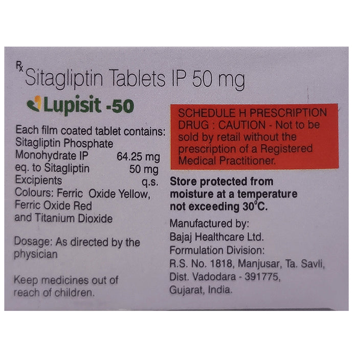 Lupisit 50mg Tablet