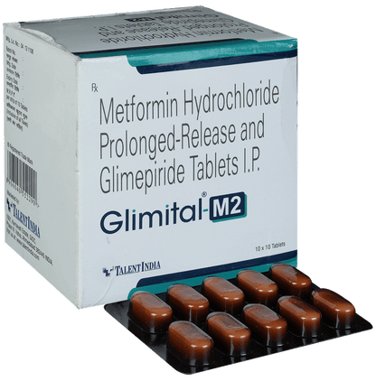 Glimital-M2 Tablet PR - Classic Derma