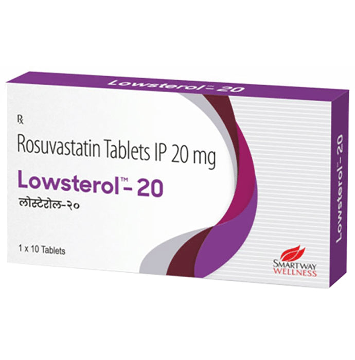 Lowsterol 20 Tablet - Classic Derma