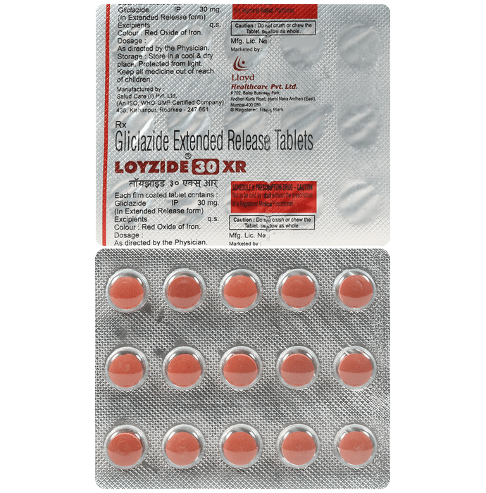 Loyzide 30mg Tablet XR - Classic Derma