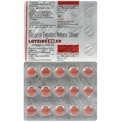Loyzide 30mg Tablet XR - Classic Derma