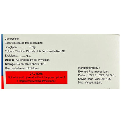 Lina-DKD 5mg Tablet