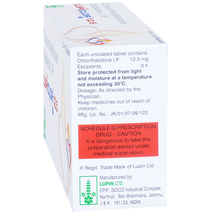 Lupiclor 12.5 Tablet