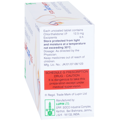 Lupiclor 12.5 Tablet