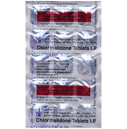 Lupiclor 6.25 Tablet