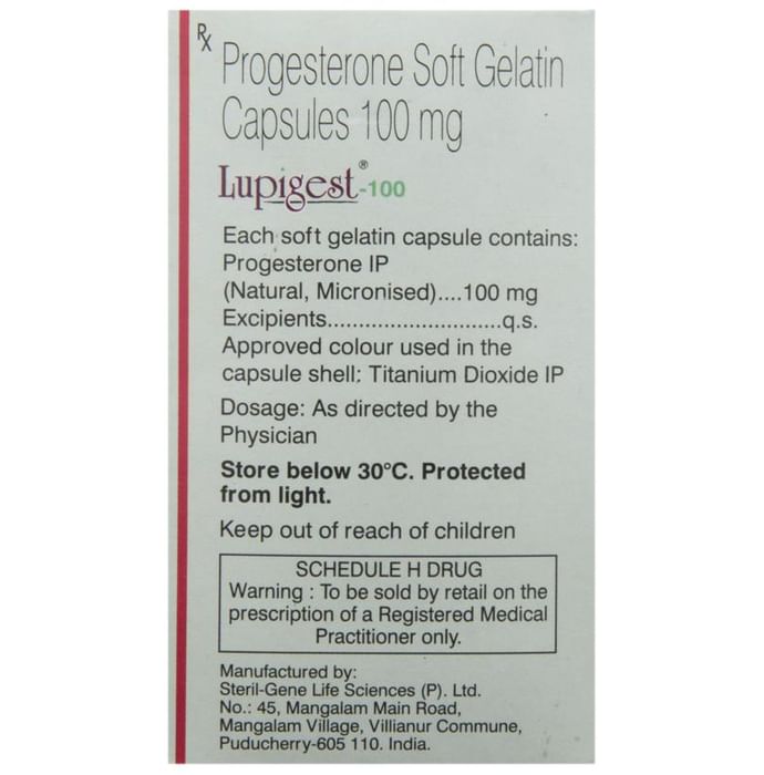 Lupigest 100 Capsule