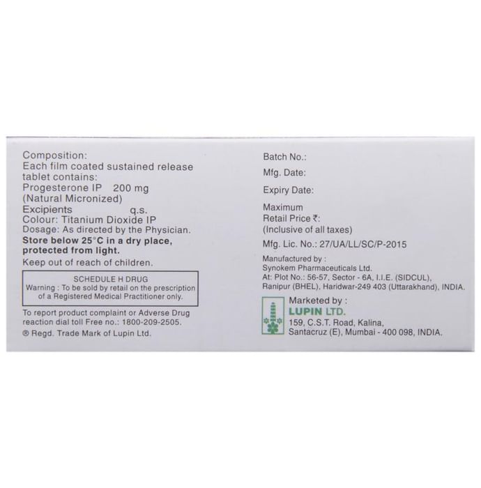 Lupigest SR 200 Tablet