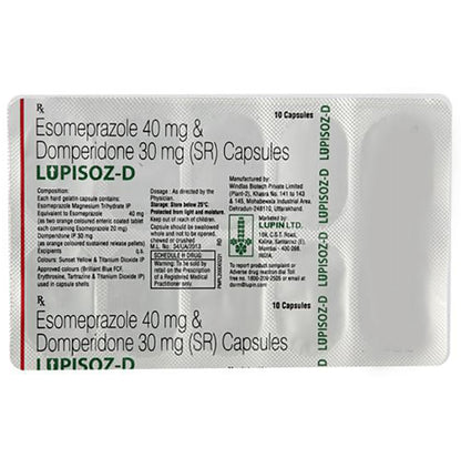 Lupisoz-D Capsule SR