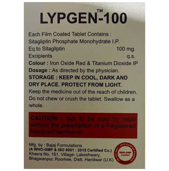 Lypgen 100 Tablet