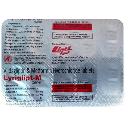 Lyriglipt M Tablet