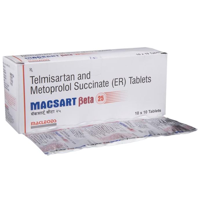 Macsart Beta 25 Tablet ER - Classic Derma