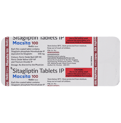 Macsita 100mg Tablet