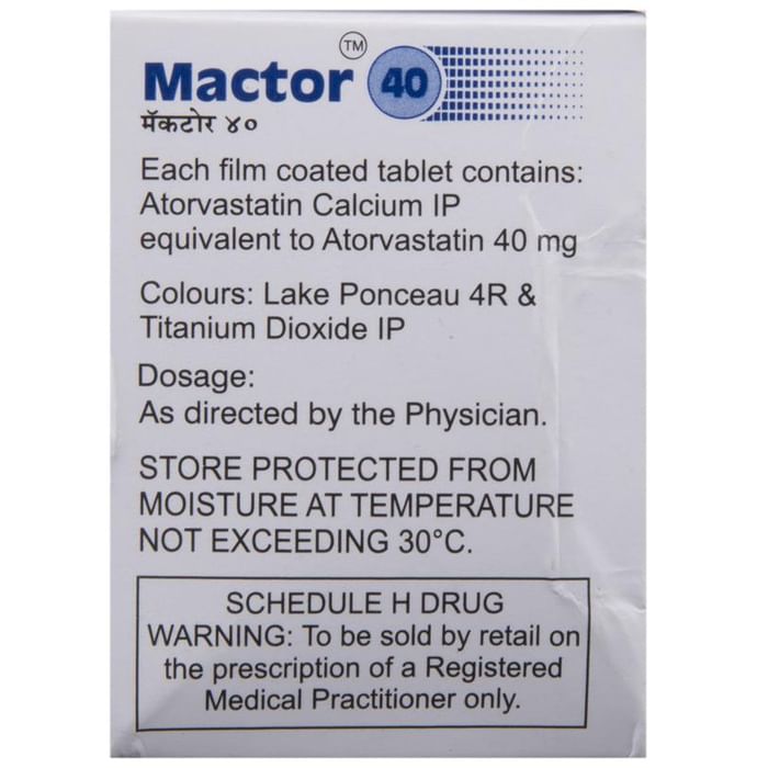 Mactor 40 Tablet
