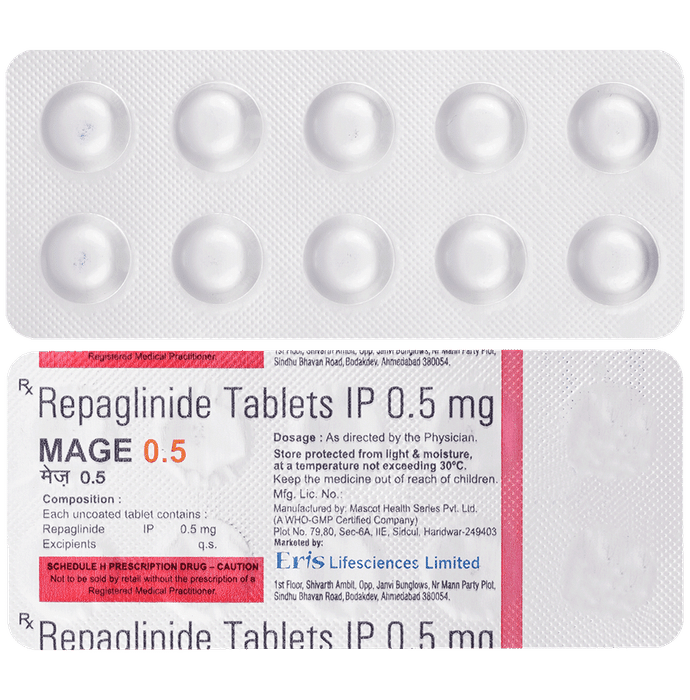 Mage 0.5mg Tablet - Classic Derma