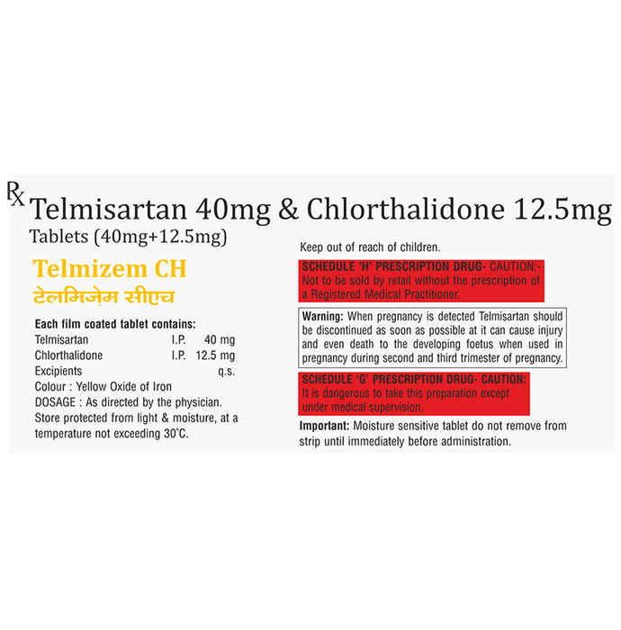 Telmizem CH Tablet