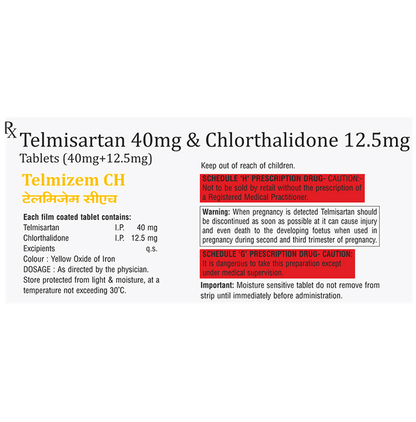 Telmizem CH Tablet