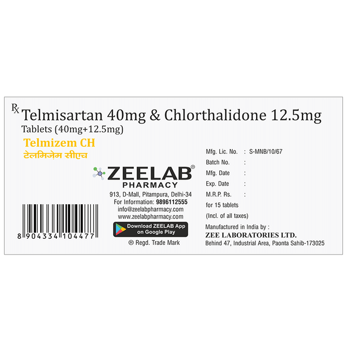 Telmizem CH Tablet