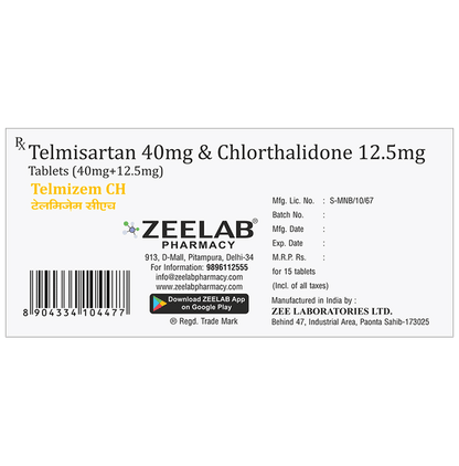 Telmizem CH Tablet