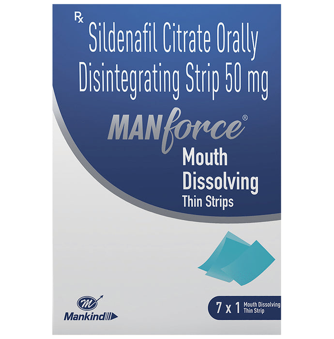 Manforce Mouth Dissolving Thin Strip - Classic Derma