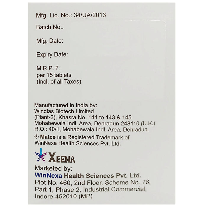 Matce VG 0.2/1 Tablet SR
