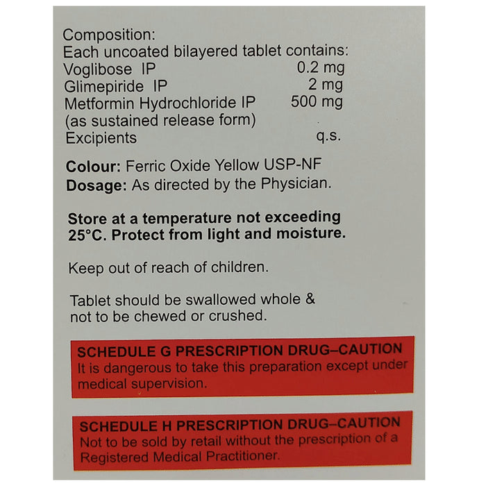 Matce VG 0.2/2 Tablet SR