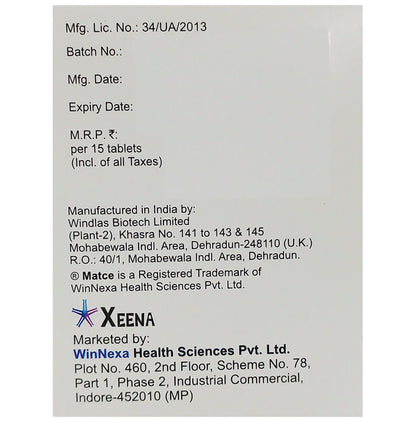 Matce VG 0.2/2 Tablet SR