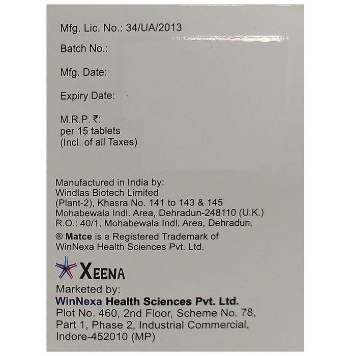 Matce VG 0.3/2 Tablet SR