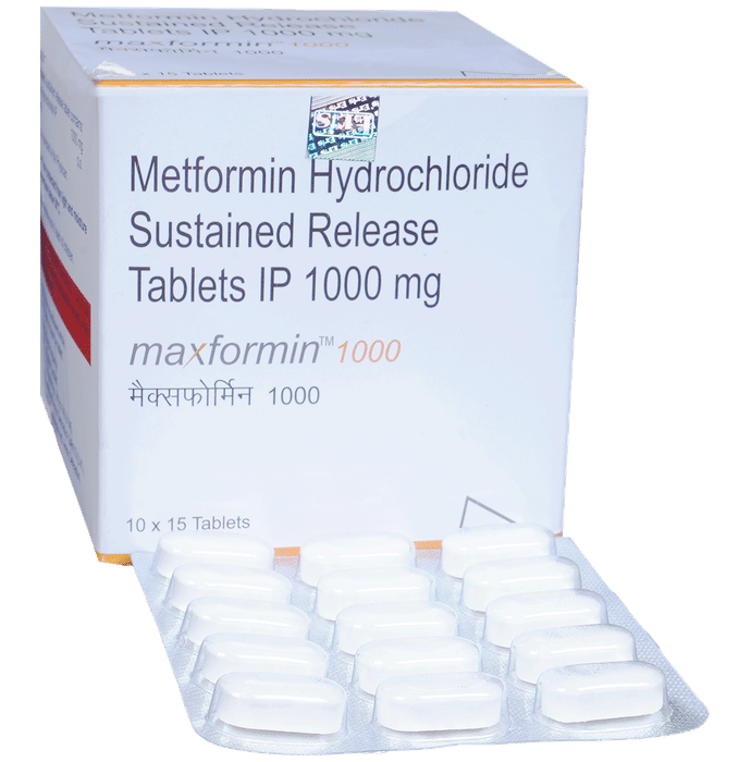 Maxformin 1000 Tablet SR - Classic Derma