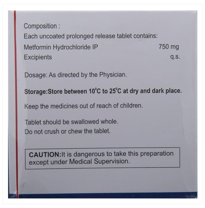 Maxformin 750 Tablet PR