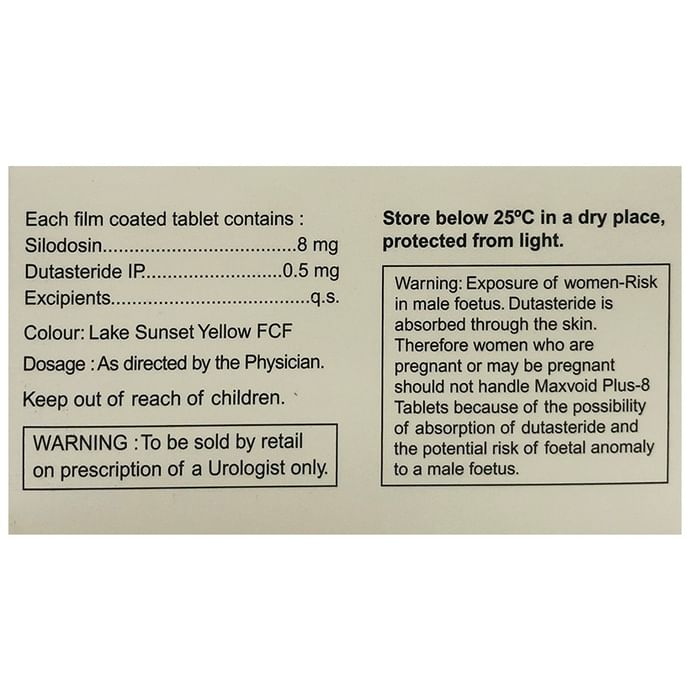 Maxvoid Plus 8 Tablet