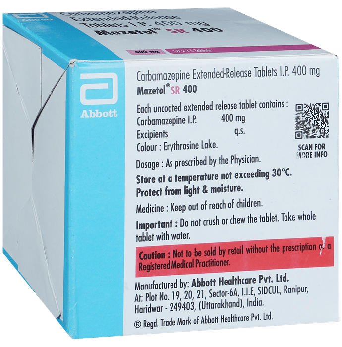 Mazetol SR 400 Tablet