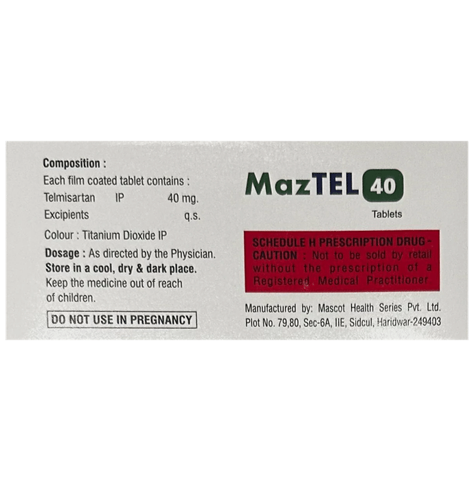 Maztel 40 Tablet