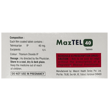 Maztel 40 Tablet