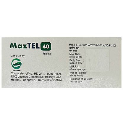 Maztel 40 Tablet