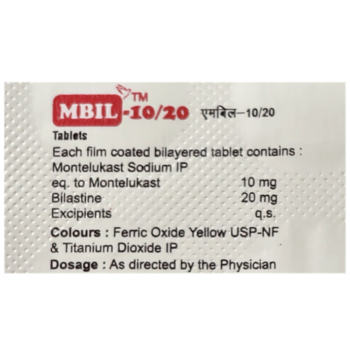 Mbil 10/20 Tablet