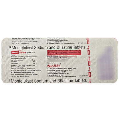 Mbil 10/20 Tablet
