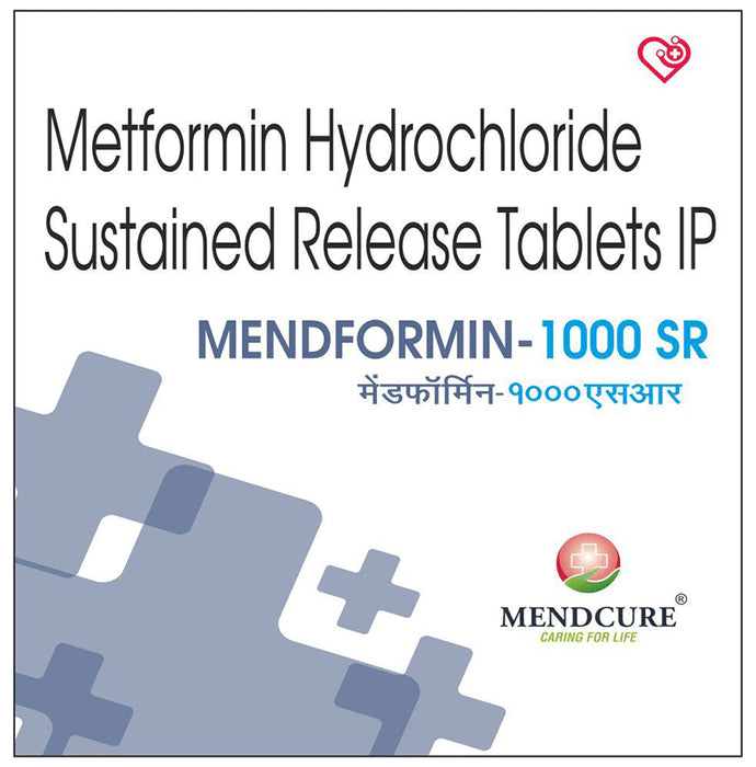 Mendformin 1000 SR Tablet - Classic Derma