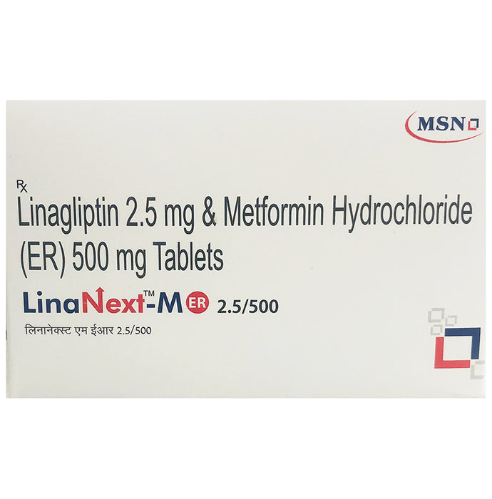 Linanext-M ER 2.5/500 Tablet - Classic Derma