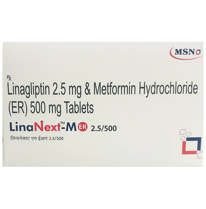 Linanext-M ER 2.5/500 Tablet - Classic Derma