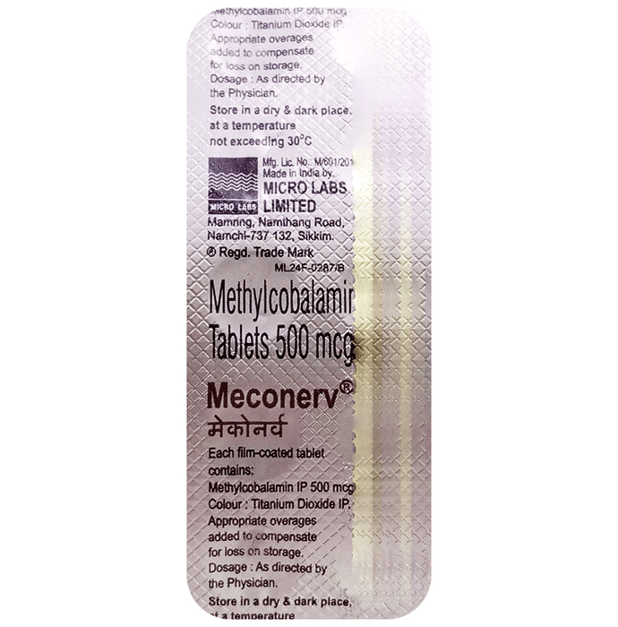 Meconerv Tablet - Classic Derma