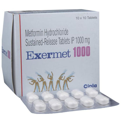 Exermet 1000 Tablet SR - Classic Derma