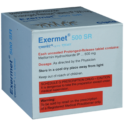 Exermet 500 Tablet PR