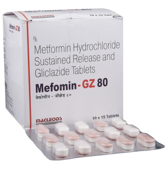 Mefomin GZ 80 Tablet SR - Classic Derma