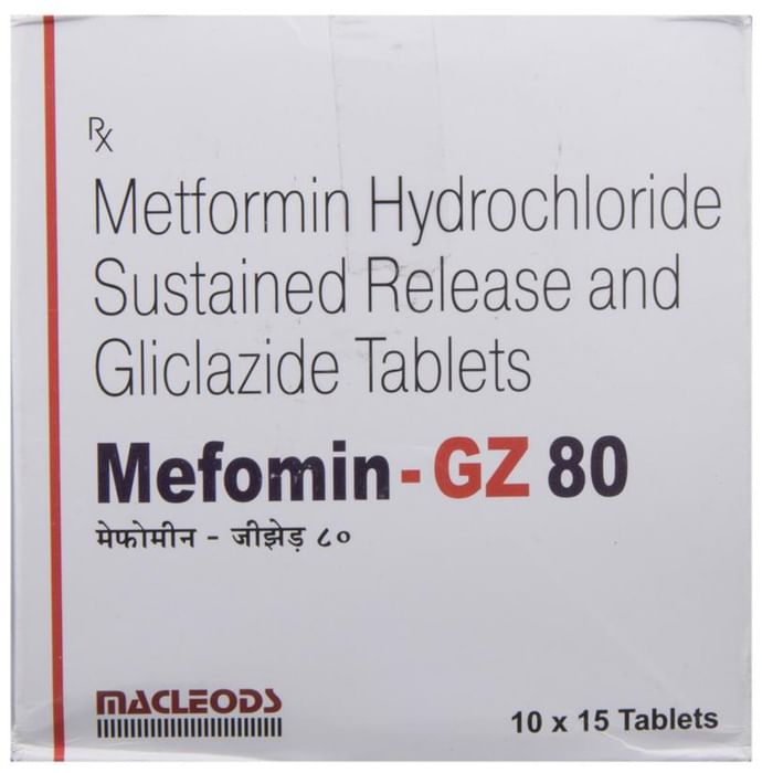 Mefomin GZ 80 Tablet SR